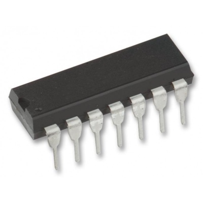 74HC04 Six 2 Input NOT Gate IC (7404 IC) DIP-14 Package